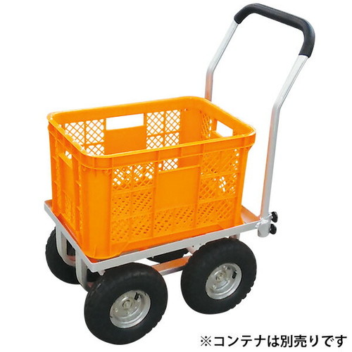 即日出荷 シンセイ アルミハウスカー 10インチ デカタイヤ TC4525 園芸