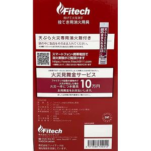 即日出荷 ファイテック Fitech 投てき用消火用具 FT-01 消火剤 600ml