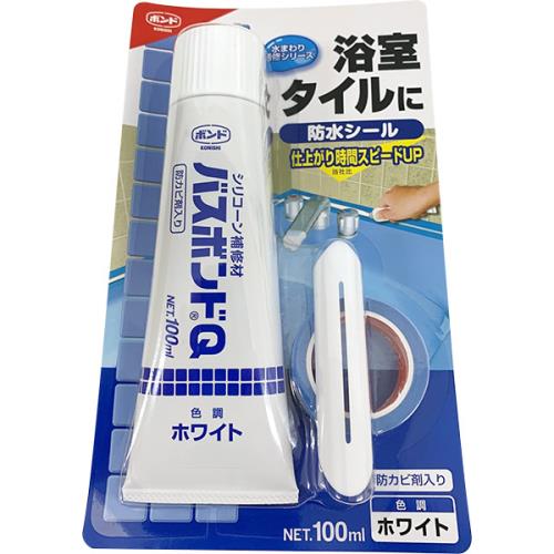 コニシ バスボンドQ 100ml ホワイト #05025 接着剤 セキチュードットコム