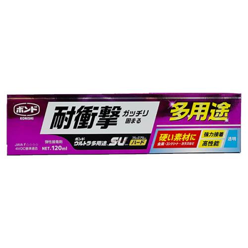 コニシ ウルトラ多用途SU プレミアム ハード 120ml クリア 接着剤