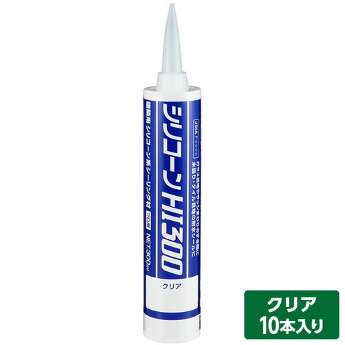 セメダイン シリコーン HI300 300ml クリア 10本入り コーキング