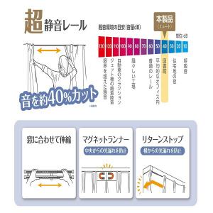 直送 日時指定不可 フルネス カーテンレール ミュート I0859 オフ