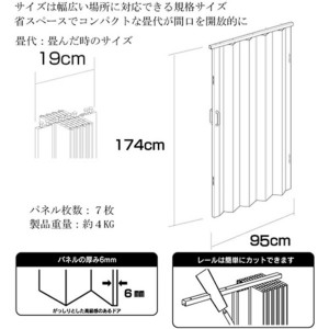 直送 日時指定不可 フルネス パネルドア コルタ L5002 ダークブラウン