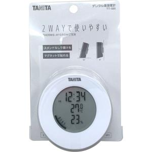 タニタ TANITA デジタル温湿度計 ホワイト TT-585-WH 温度計 浴用品