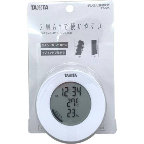 パウピポ　サンリオ　タニタ　デジタル温度計　湿度計　時計