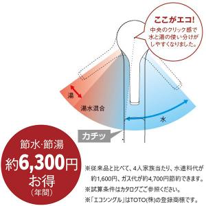 即日出荷 TOTO キッチン用 壁付シングル混合水栓 TKY01305ZA 寒冷地用