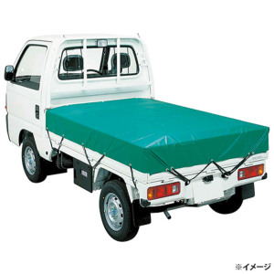 萩原工業 PPソフト トラックシート グリーン 1号 1.8m×2.1m 荷台カバー