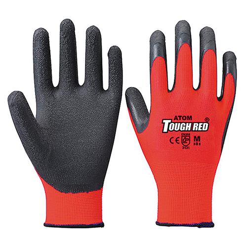 アトム タフレッド 3双組 Mサイズ 作業用手袋 ゴム手袋 作業手袋 