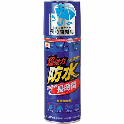 ヘンケルジャパン ロックタイト LOCTITE 超強力防水スプレー 長時間 380ml DBL-380 スプレー セキチュードットコム