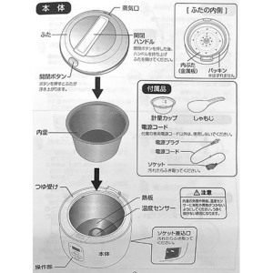 即日出荷 山善 YAMAZEN 1.5合炊きマイコン炊飯器 ブラック YJG-M150B